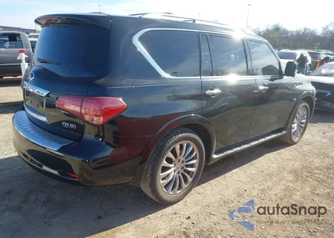 2016 Infiniti Qx80 из США, поврежденный, VIN JN8AZ2ND2G9800424